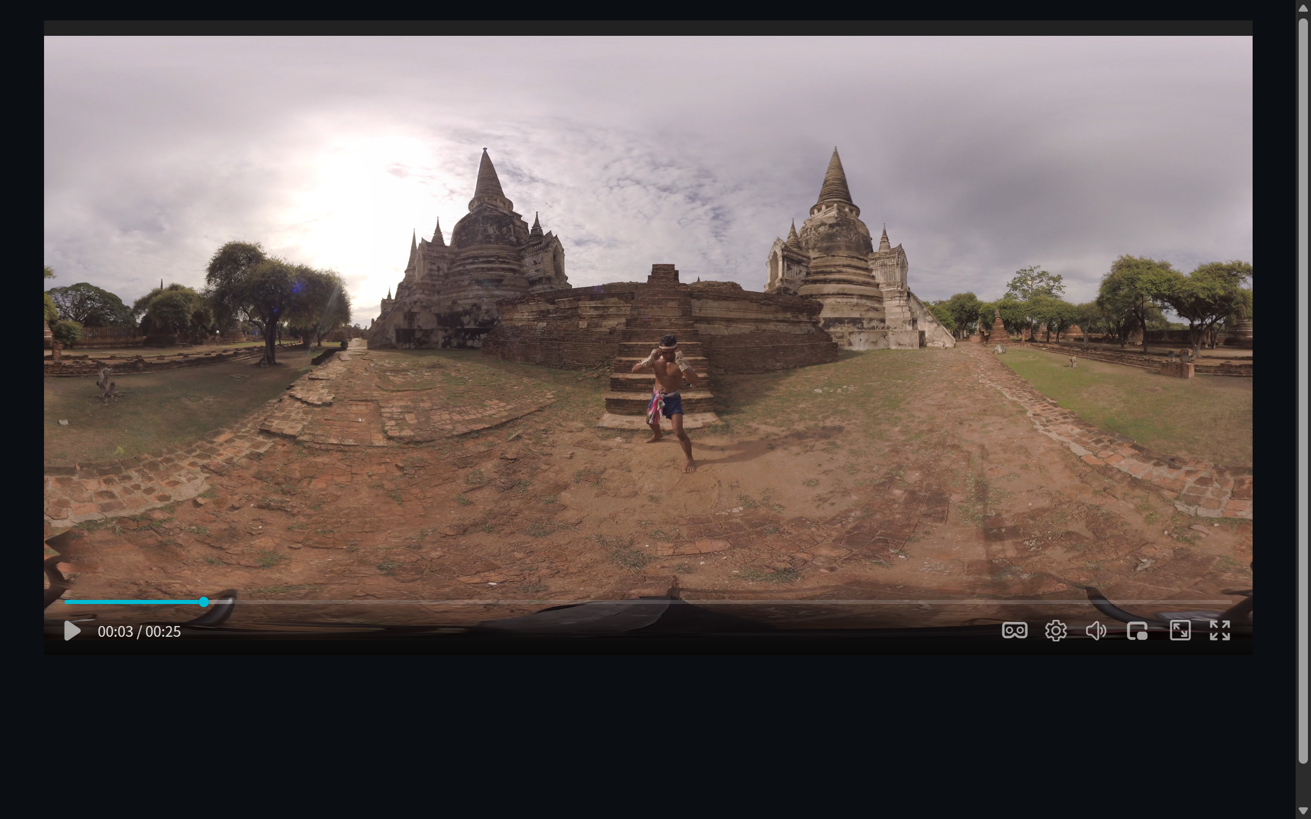 Exported footage flat preview