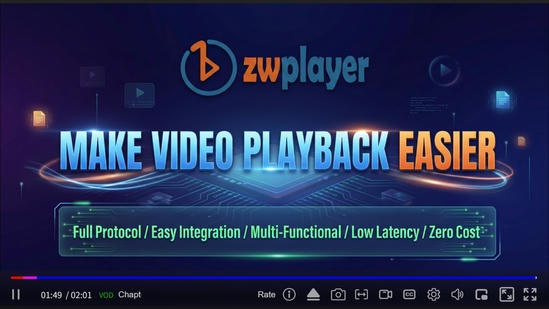 ZWPlayer H5 Video Player Preview